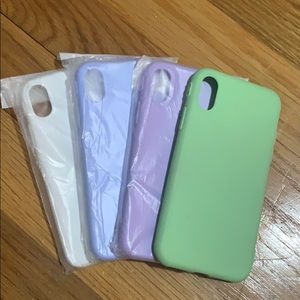 Silicone iPhone X Phone Case
